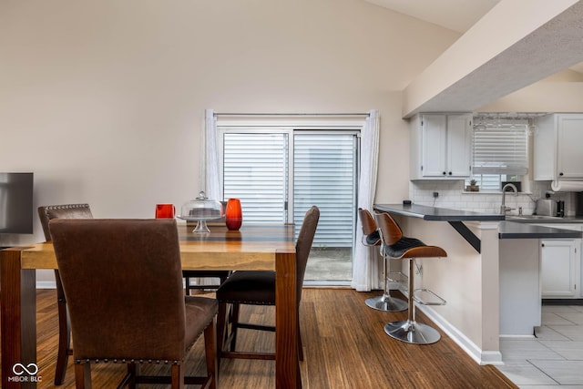 9751 Roxbury Dr, Fishers, IN 46038 - dining room featuring light wood-style floors