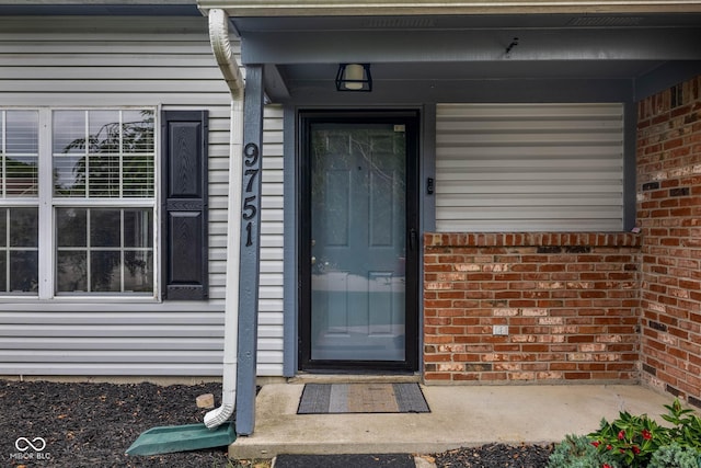 9751 Roxbury Dr, Fishers, IN 46038 - view of exterior entry with brick siding