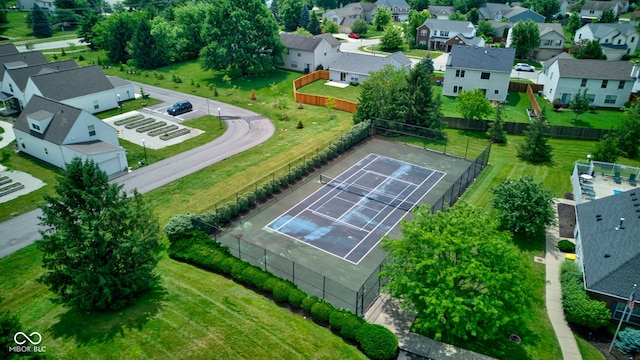 13879 Meadow Grass Way, Fishers, IN 46038 - aerial perspective of suburban area