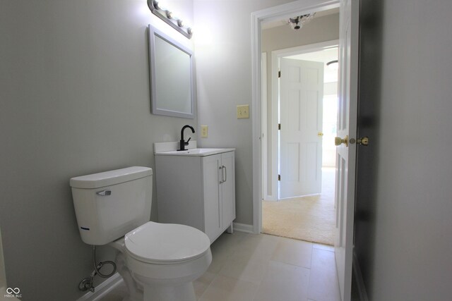 12221 Tallowtree Ct, Indianapolis, IN 46236 - bathroom with vanity and toilet