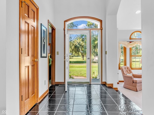 3244 W Burning Tree Rd, Crawfordsville, IN 47933 - entrance foyer with a towering ceiling