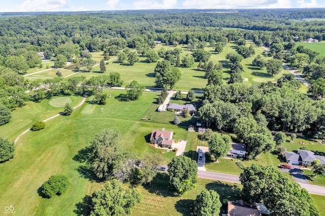 3244 W Burning Tree Rd, Crawfordsville, IN 47933 - drone / aerial view of a forest
