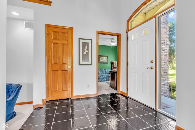 3244 W Burning Tree Rd, Crawfordsville, IN 47933 - foyer entrance featuring baseboards