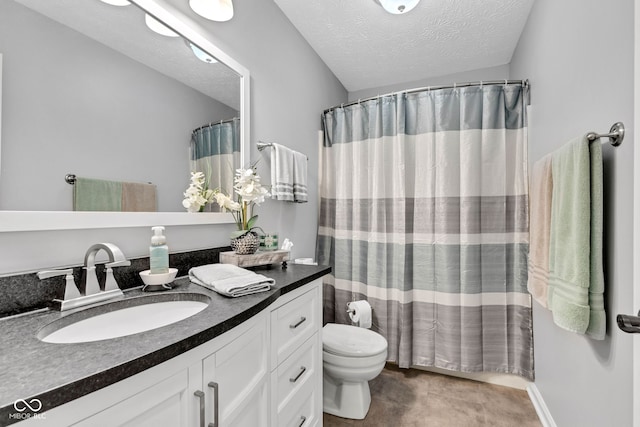 1006 Barry Dr, Lebanon, IN 46052 - full bath with vanity and a textured ceiling