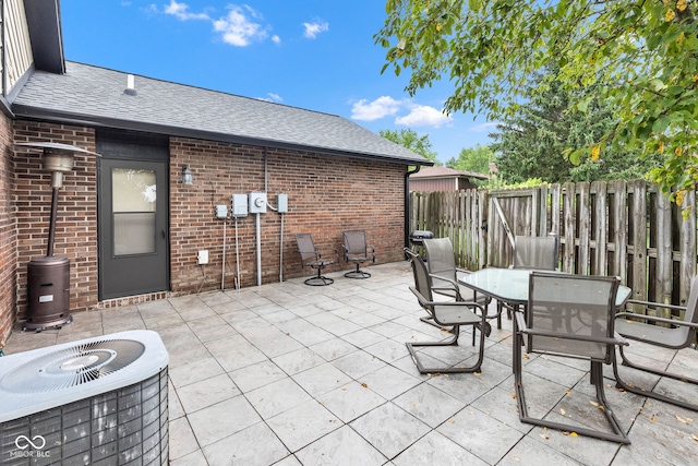 1006 Barry Dr, Lebanon, IN 46052 - view of patio / terrace with outdoor dining space