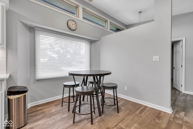 1006 Barry Dr, Lebanon, IN 46052 - dining room featuring wood finished floors