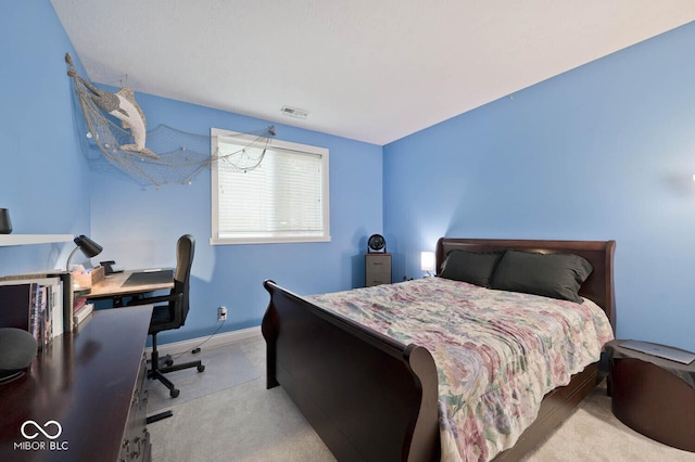 7844 N Timber Run Ct, Indianapolis, IN 46256 - bedroom featuring carpet and a desk