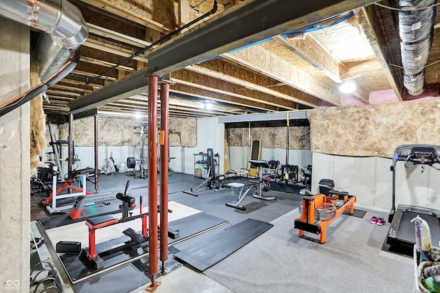 10490 Cleary Trace Dr, Fishers, IN 46040 - view of workout room