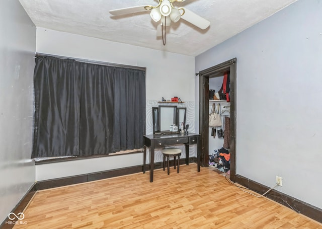 21 N Tremont St, Indianapolis, IN 46222 - spare room featuring wood finished floors and ceiling fan