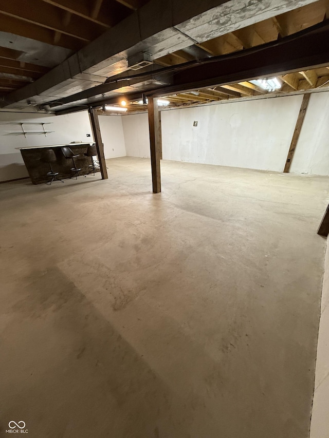 511 Canterbury Ct, Noblesville, IN 46060 - view of unfinished basement