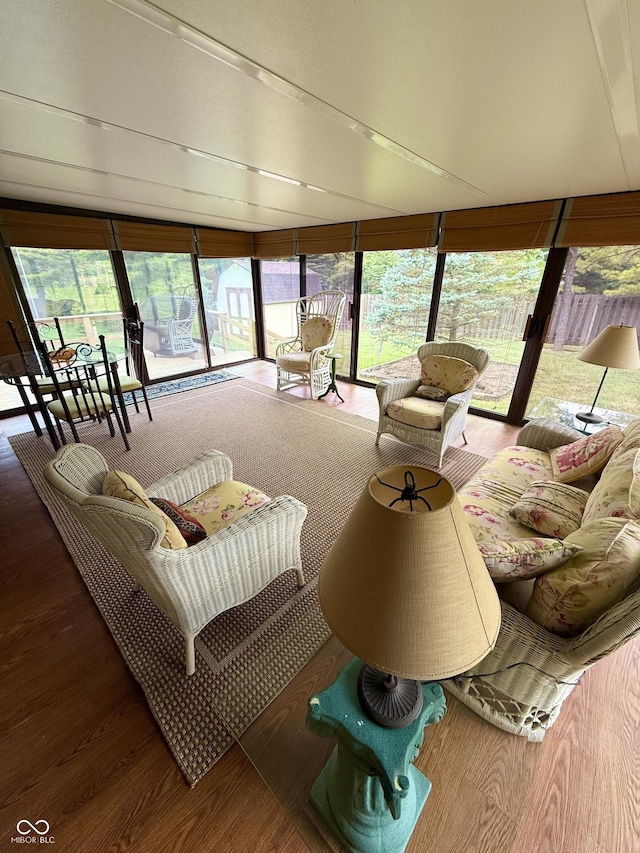 511 Canterbury Ct, Noblesville, IN 46060 - sunroom with wood finished floors