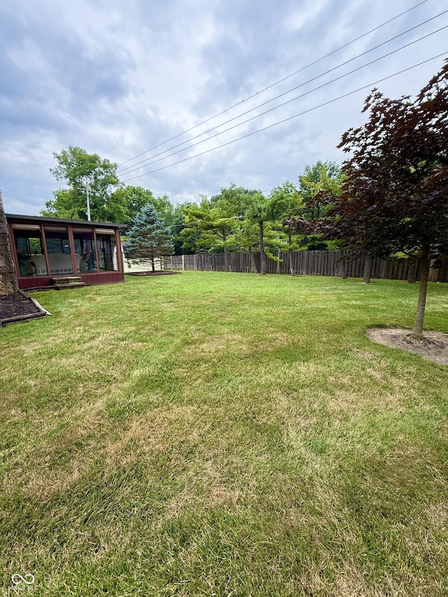 511 Canterbury Ct, Noblesville, IN 46060 - view of yard with a sunroom
