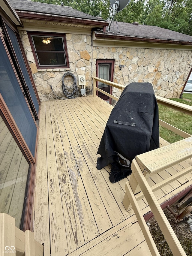 511 Canterbury Ct, Noblesville, IN 46060 - view of wooden deck