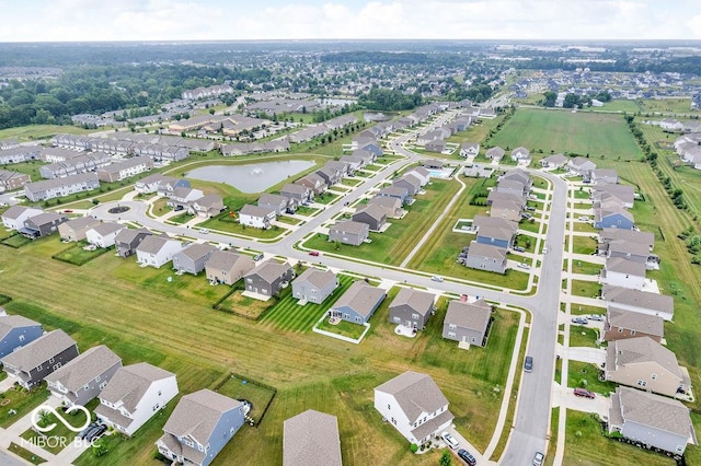 9470 Tobin Cir, Avon, IN 46123 - aerial view of property and surrounding area featuring nearby suburban area and a large body of water