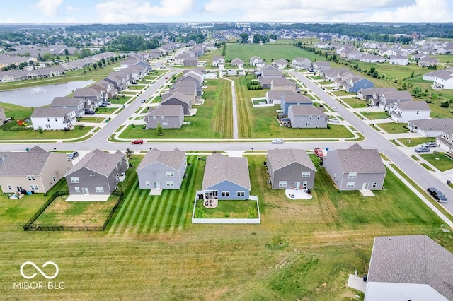 9470 Tobin Cir, Avon, IN 46123 - aerial view of residential area featuring a nearby body of water