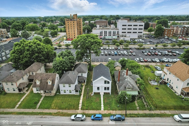 3455 N Illinois St, Indianapolis, IN 46208 - drone / aerial view