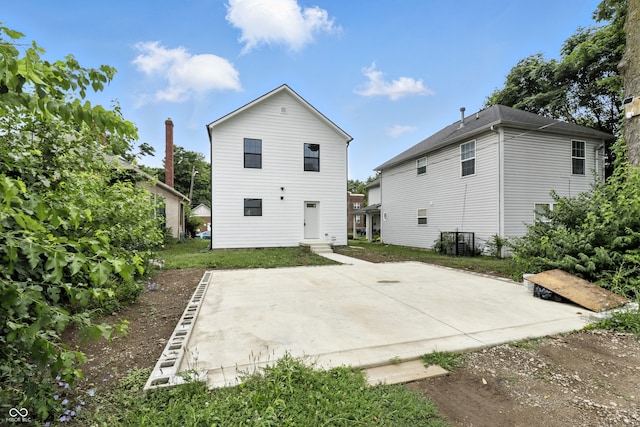 3455 N Illinois St, Indianapolis, IN 46208 - back of property featuring a patio area
