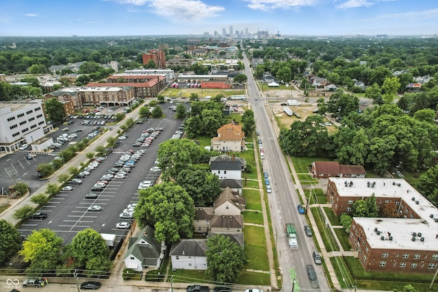 3455 N Illinois St, Indianapolis, IN 46208 - aerial view of property's location featuring nearby urban area