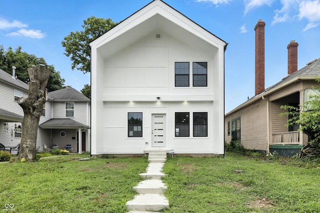 3455 N Illinois St, Indianapolis, IN 46208 - view of front of property featuring a front lawn and entry steps