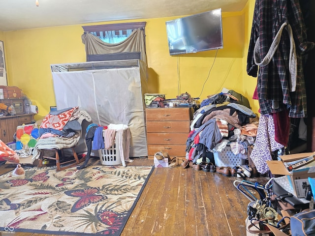 170 N County Road 1000 W, Greensburg, IN 47240 - bedroom featuring hardwood / wood-style floors