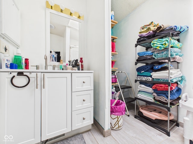401 S Fletcher St, Frankton, IN 46044 - walk in closet with light wood finished floors