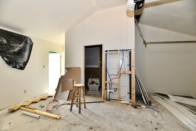 8921 E 21st St, Indianapolis, IN 46219 - interior space with vaulted ceiling