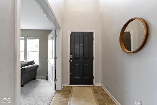 5776 Blue Sky Dr, Whitestown, IN 46075 - entrance foyer featuring baseboards