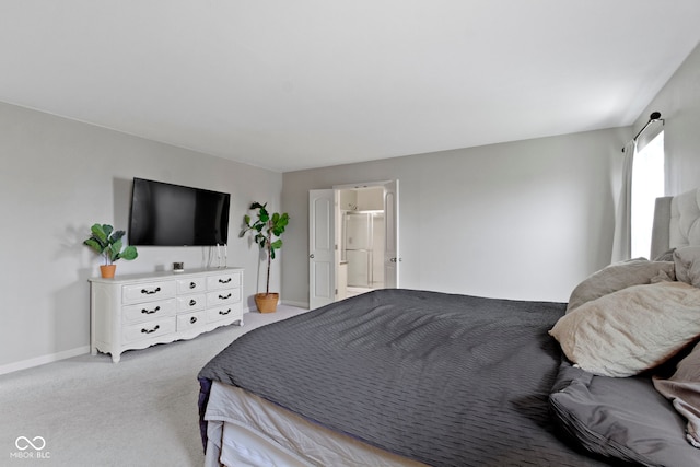 5776 Blue Sky Dr, Whitestown, IN 46075 - bedroom featuring light colored carpet and baseboards