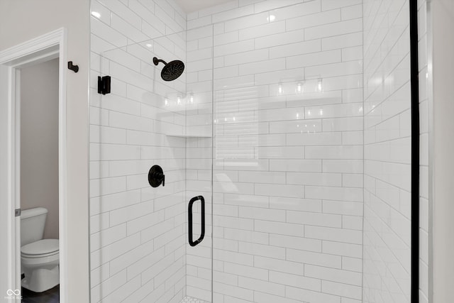 15744 Kohut Ln, Westfield, IN 46074 - full bath featuring a shower stall and toilet