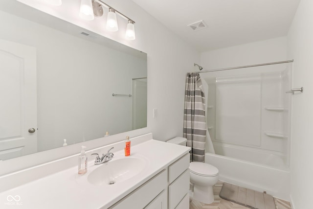 1022 Cyprian Way, Lebanon, IN 46052 - bathroom with vanity and shower / bathtub combination with curtain
