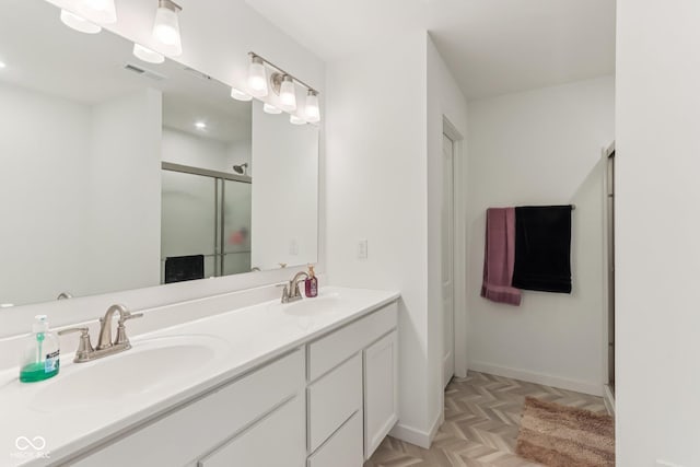 1022 Cyprian Way, Lebanon, IN 46052 - full bath with a shower stall and double vanity