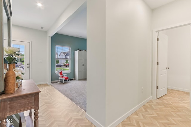 1022 Cyprian Way, Lebanon, IN 46052 - hall featuring baseboards