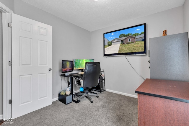 7702 Wood Stream Dr, Indianapolis, IN 46239 - office space featuring carpet flooring and a textured ceiling