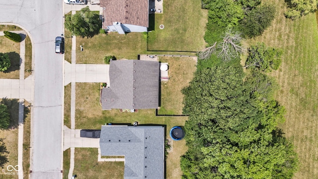 7702 Wood Stream Dr, Indianapolis, IN 46239 - bird's eye view
