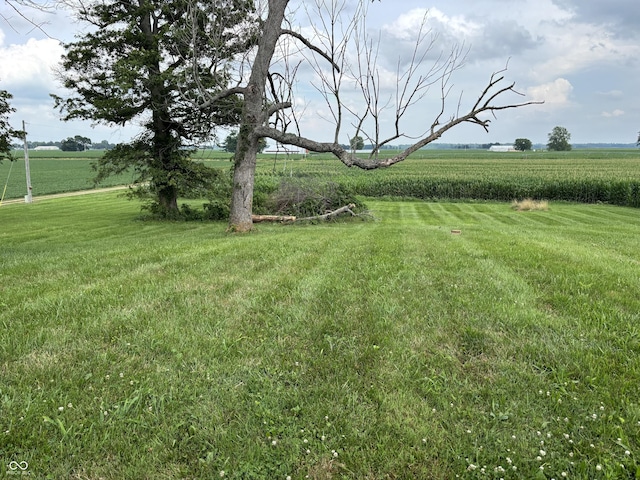 17420 S 60 E, Columbus, IN 47201 - view of green lawn featuring a rural view