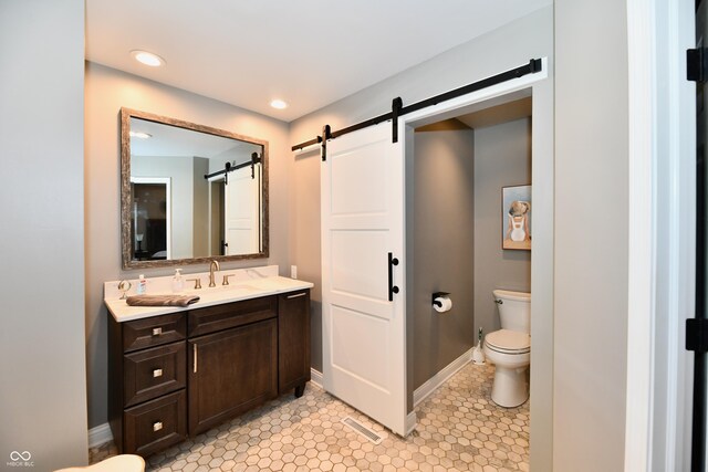 114 Sunrise Ln, Lizton, IN 46149 - bathroom with vanity and recessed lighting