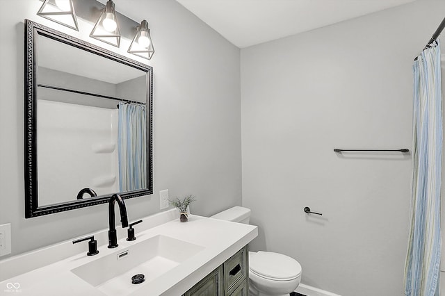 3664 S 550 E, Franklin, IN 46131 - bathroom with vanity and a shower with shower curtain