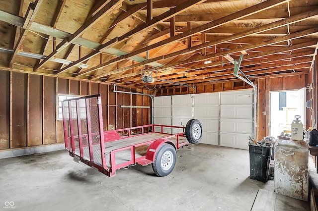 3664 S 550 E, Franklin, IN 46131 - garage featuring a garage door opener
