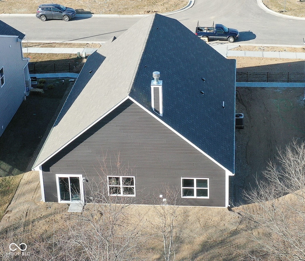 8064 Copperleaf Ln, Pendleton, IN 46064 - aerial view of property and surrounding area
