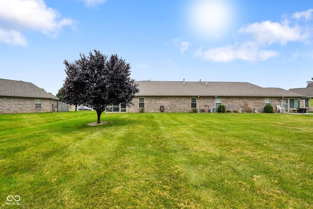 4001 Oakfield Dr, Indianapolis, IN 46237 - view of grassy yard