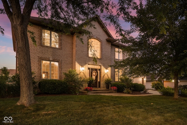 2025 W Morse Dr, Cicero, IN 46034 - view of front of property featuring a yard and brick siding