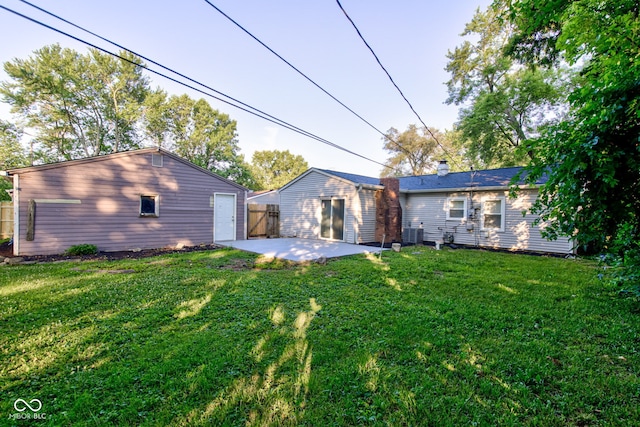 1453 Churchill Rd, Franklin, IN 46131 - back of house with a patio area