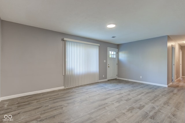 1453 Churchill Rd, Franklin, IN 46131 - empty room with light wood-style flooring