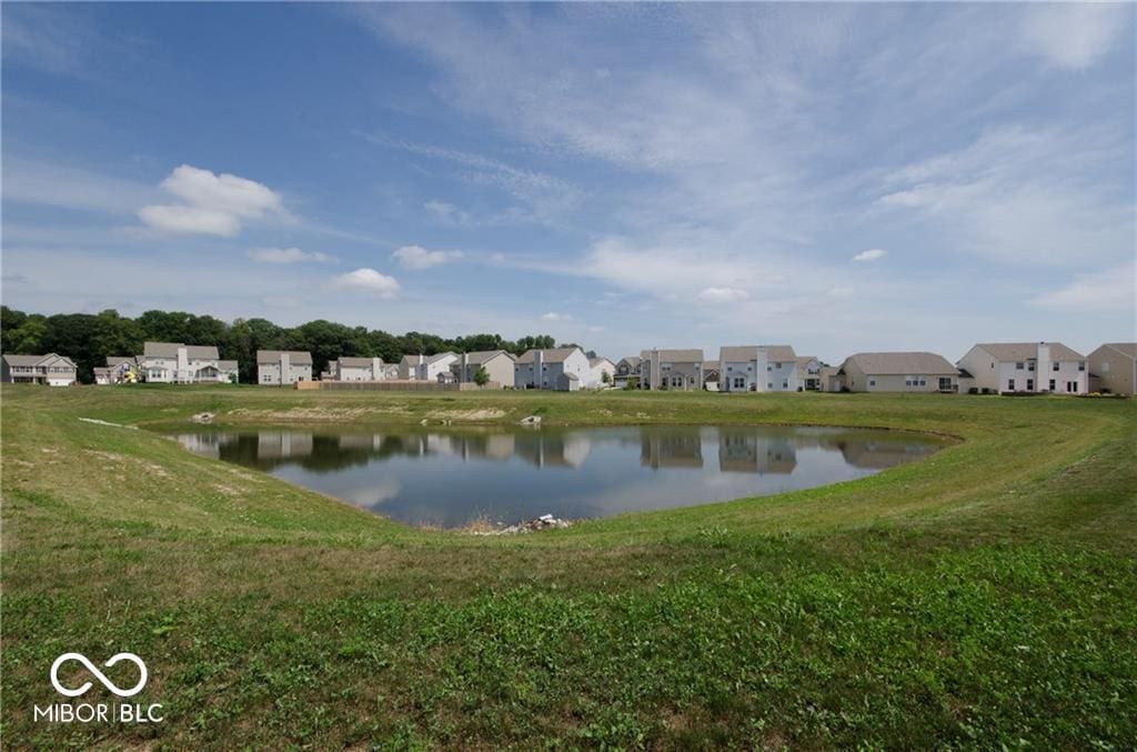 3371 Firethorn Dr, Whitestown, IN 46075 - water view featuring nearby suburban area