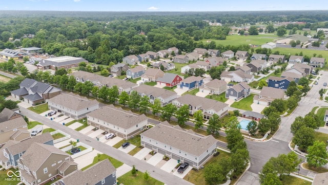 7239 Governors Row, Avon, IN 46123 - aerial perspective of suburban area