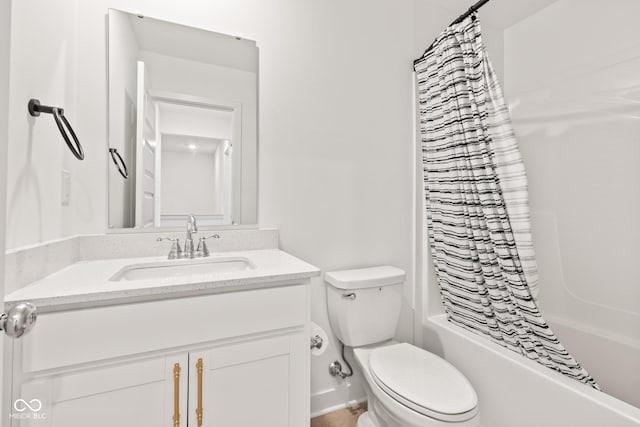 7239 Governors Row, Avon, IN 46123 - bathroom featuring shower / tub combo with curtain and vanity