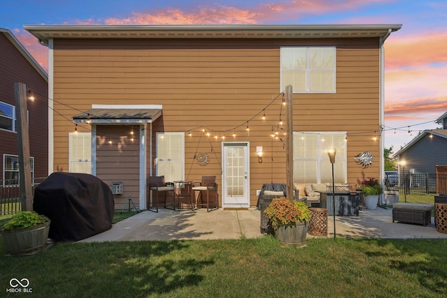 16745 Del Mar Way, Westfield, IN 46074 - rear view of property featuring a patio