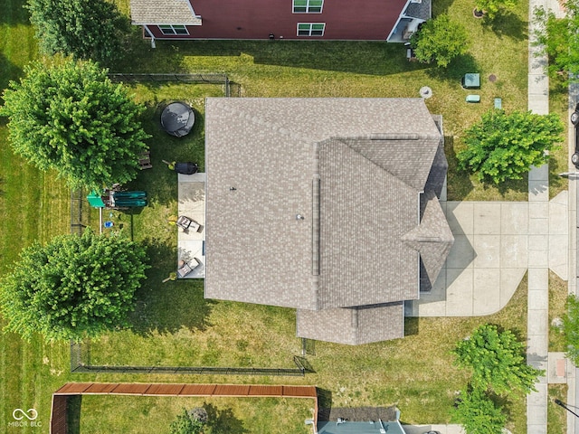 16745 Del Mar Way, Westfield, IN 46074 - view from above of property