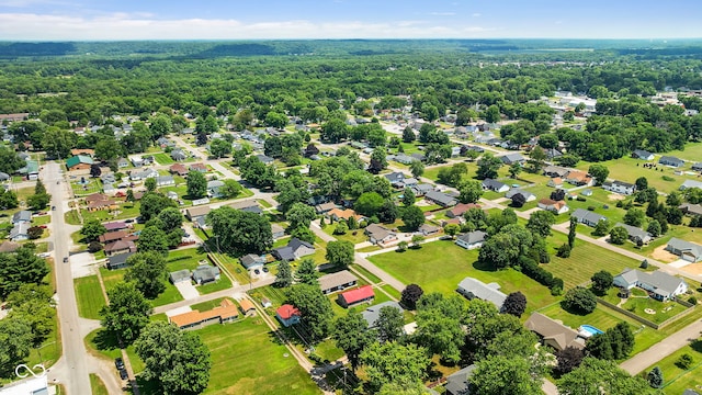 1044 Miller St, Clinton, IN 47842 - aerial perspective of suburban area