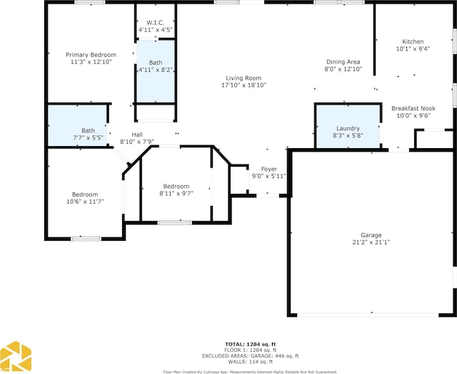 1044 Miller St, Clinton, IN 47842 - view of home floor plan